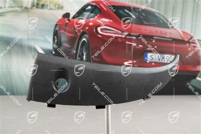 Blenda kratki zderzaka, PDC, czarna, R