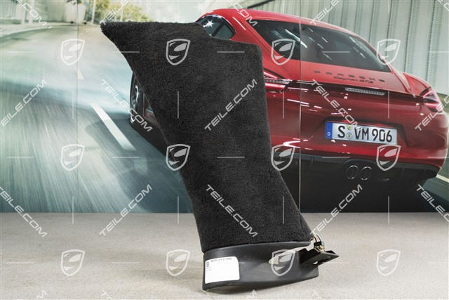 Obudowa dolna pasa bezpieczeństwa, Czarny, L