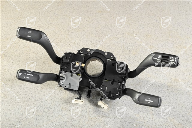 Steering column stalk switch, cruise control / headlight ceaning system / 3-spoke multifunction steering wheel