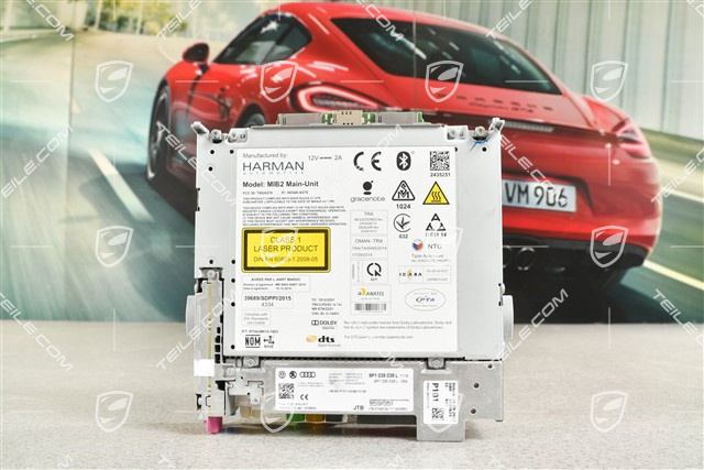 Central computer /  HD radio receiver, TV tuner, Telephone module