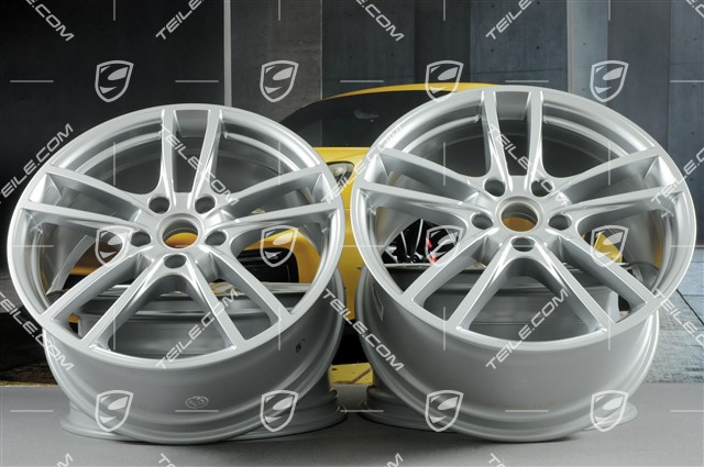 20-inch Cayenne Sport wheel rim set, 10,5J x 20 ET64 + 9J x 20 ET50