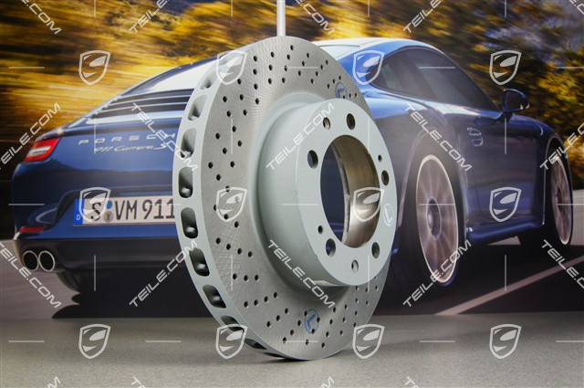 Brake disc, C2/C4, L