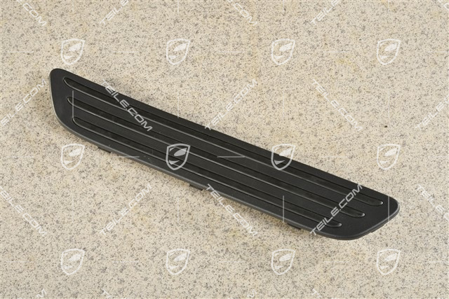 Einstiegleiste Blende, hinten, Titanschwarz, L