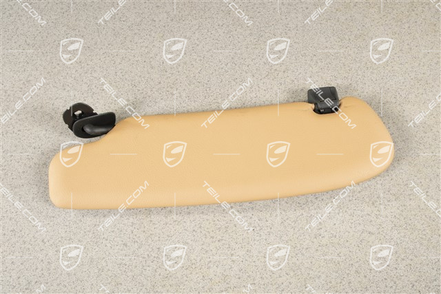 Sonnenblende, Kunstleder, Sandbeige, R