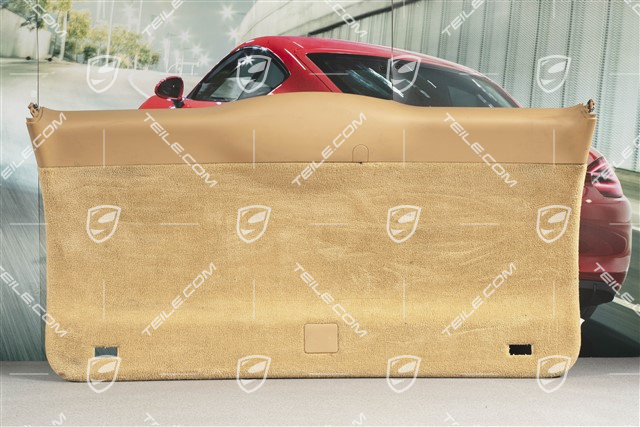 Tapicerka tylnej klapy, Perłowy welur, sand beige
