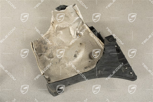 Retaining frame, incl. heat shield, GT3 / Speedster, L