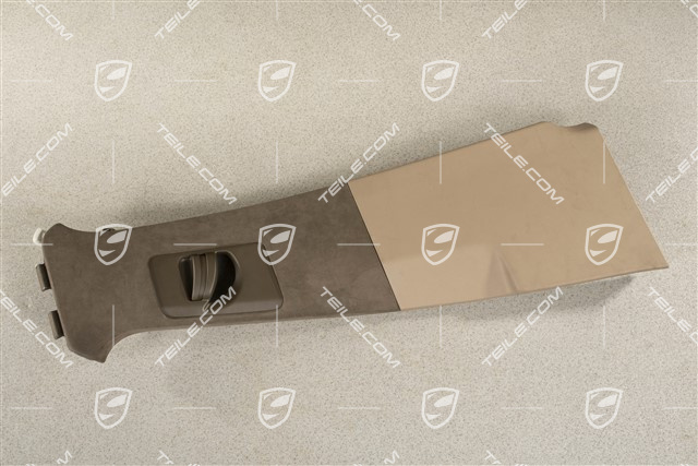 Tapicerka słupka-B, Alcantara, Umber / Light Tartufo, R