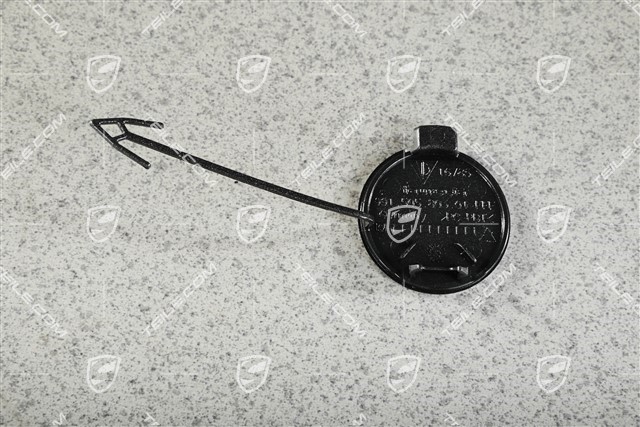 Turbo, Rear bumper, Towing hook lug cover / cap / trim