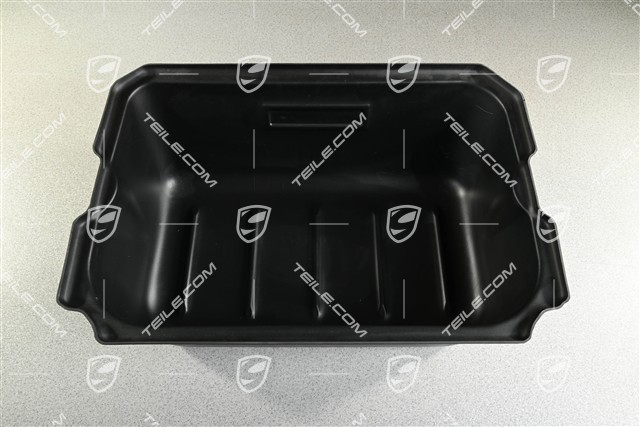 Luggage compartment liner front