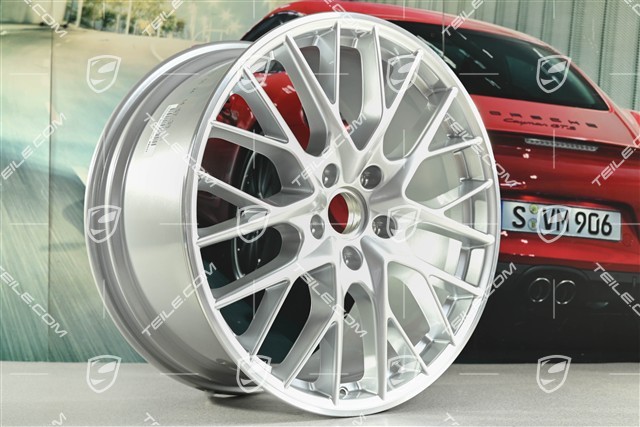 21" Felga Panamera Sport Design, 10,5J x 21 ET71, do kół zimowych, brilliant chrome