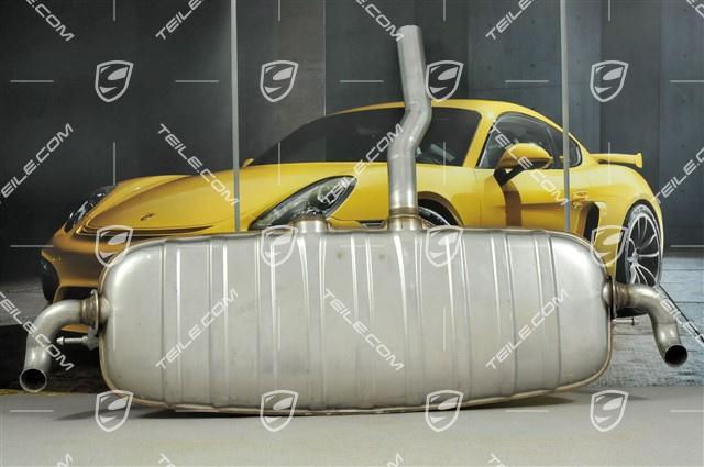 VW Touareg Diesel R5 2,5L rear silencer