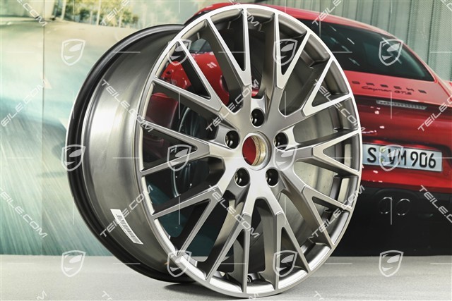 21" Felge Panamera Exclusive Design, 9,5J x 21 ET71, Turbonite