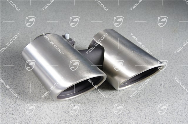 Endrohr, rund, Carrera 2S/4S, L