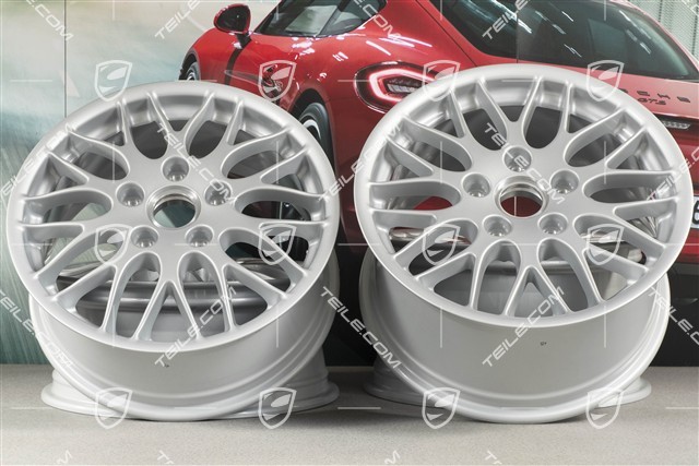 17" Komplet felg SportClassic, 7J x 17 ET 55 + 9J x 17 ET 55