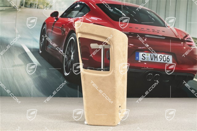 Tapicerka słupka-B, Alcantara Luxor beige, Coupe, L