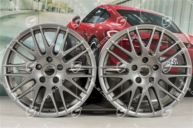 20" Felgensatz RS Spyder, 9J x 20 ET57, Platinum-Seidenmatt