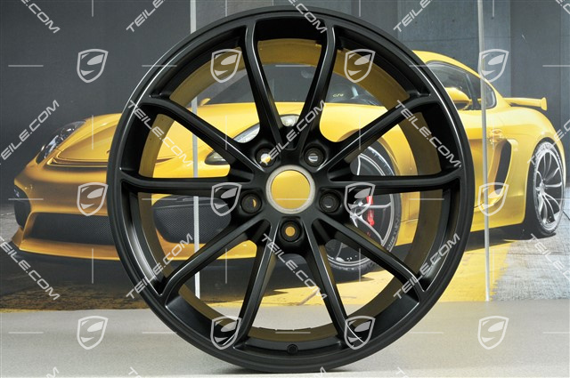 20" Felga GT4, 11J x 20 ET50, czarny satynowy półmat