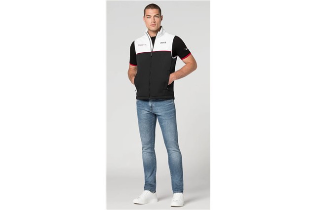 Motorsports Collection, Replica, Vest, Unisex, Black / White