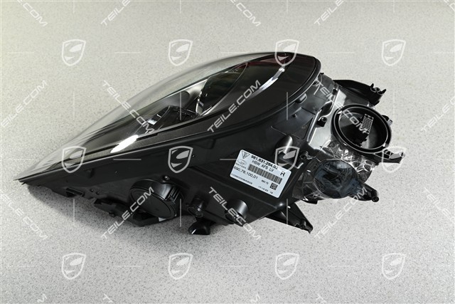 Bi-Xenon Scheinwerfer, dynamisches Kurvenlicht, in Schwarz, R