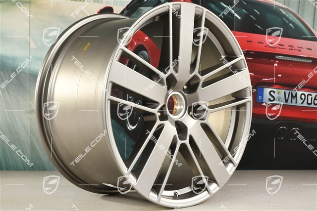 20" Felga Panamera Design 2, 11,5J x 20 ET68, Platinum satynowy mat