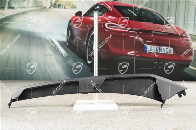 Lamelka / blenda kratki zderzaka, czarna, R