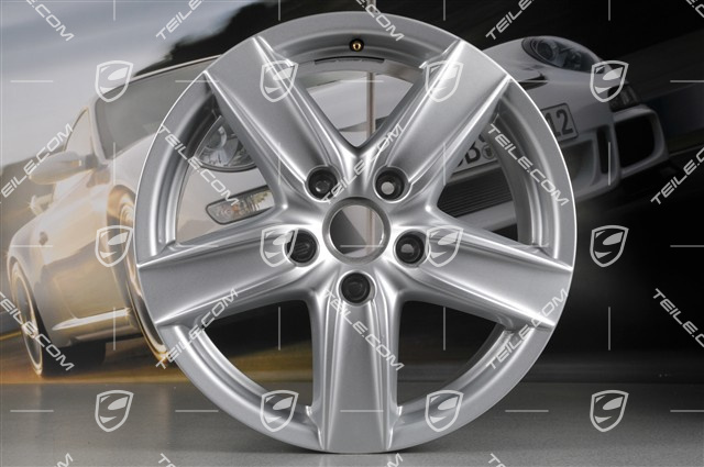 18-inch Cayenne S III wheel set, 8 J x 18 ET 53