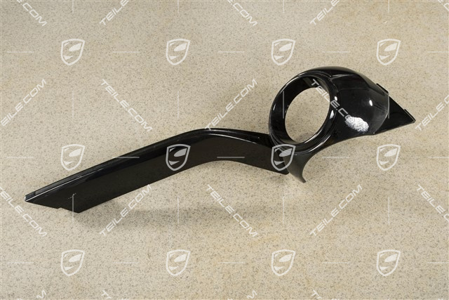 Lamelka / blenda kratki zderzaka, Czarna, ACC, Sport Design Package, R