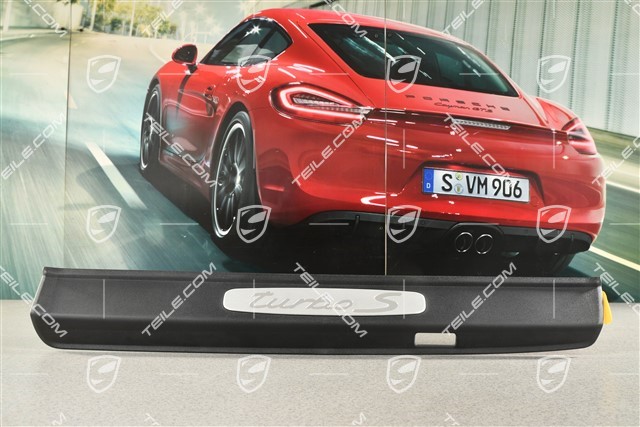 Einstiegleiste, Schweller, "Turbo S", schwarz, L