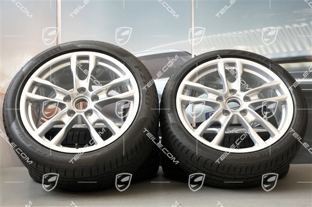 19" Boxster S Sommerräder Satz, 8J x 19 ET57 + 9,5J x 19 ET45, Reifen 235/40 ZR19 + 265/40 ZR19