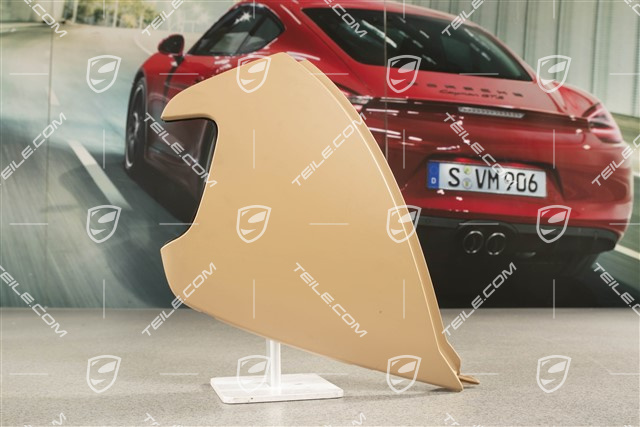 Dashboard trim side cover, Luxor beige, R