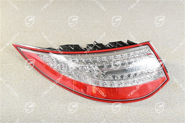 Lampa tylna, przezroczysty klosz, LED, Facelift, L