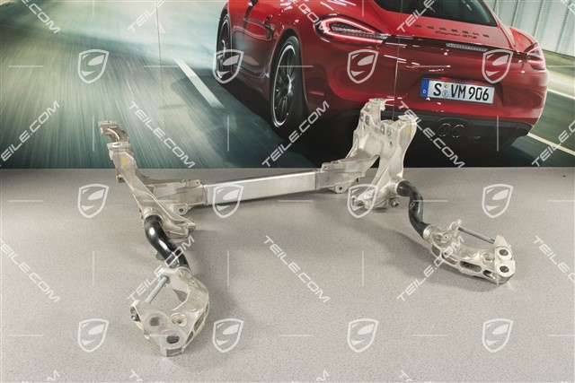 Auxiliary support front axle