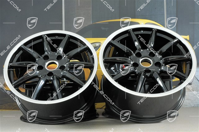 19" Komplet felg Carrera Sport, 8,5J x 19 ET55 + 11,5J x 19 ET67