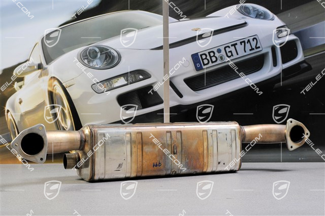 Vorschalldämpfer, Mitte, Akustikpaket RDW, 3.4L 257KW