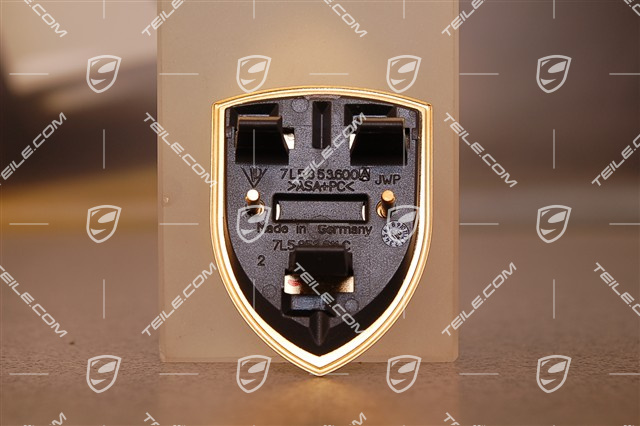 Herb na zderzak przedni (2007-2010)