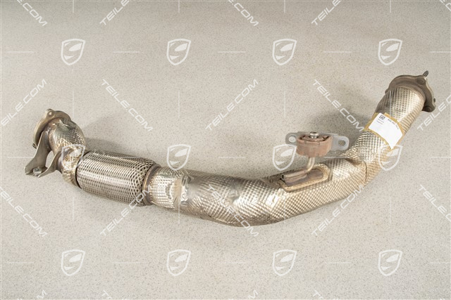 Exhaust pipe, Front, Diesel