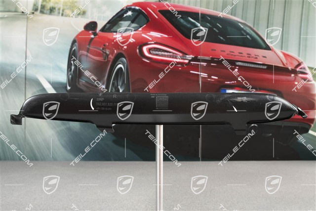 Cover for grille, matte black, R