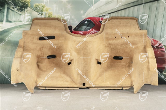 Coupe / Targa, Wykładzina tylna pod siedziska, beżowa