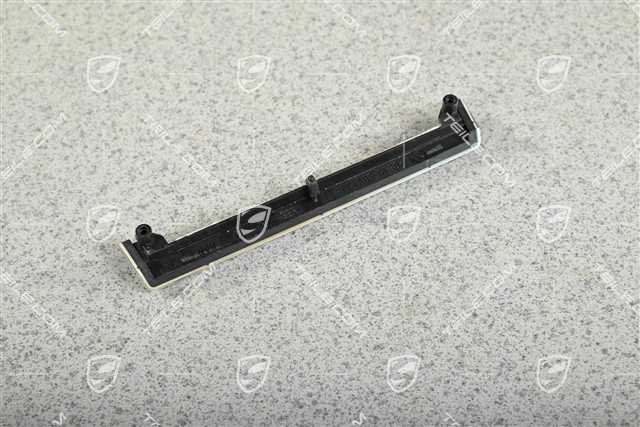Blende, gebürstetes Aluminium