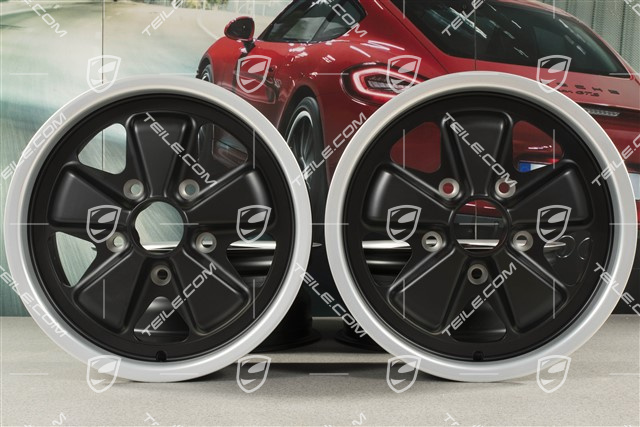 15-inch Perforated disc wheel set (4 pcs.), Fuchs, 6J x 15 ET36