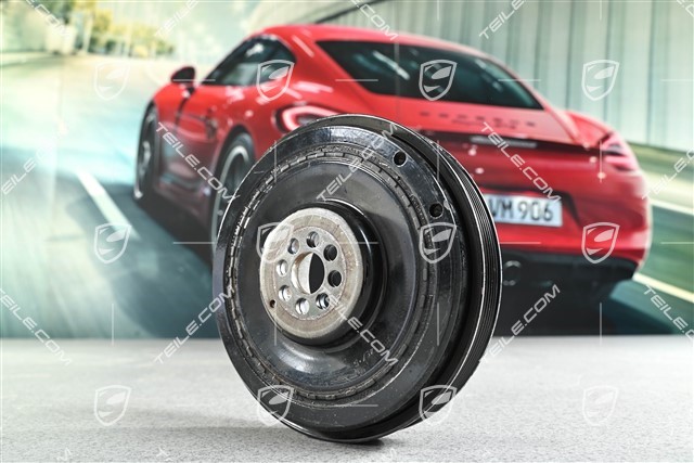 3,0 TDI, Koło pasowe wału korbowego, tłumik drgań