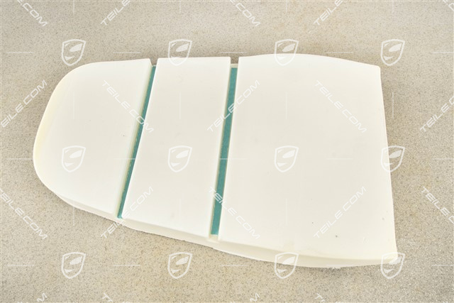 Foam part backrest, Center, Bucket seat