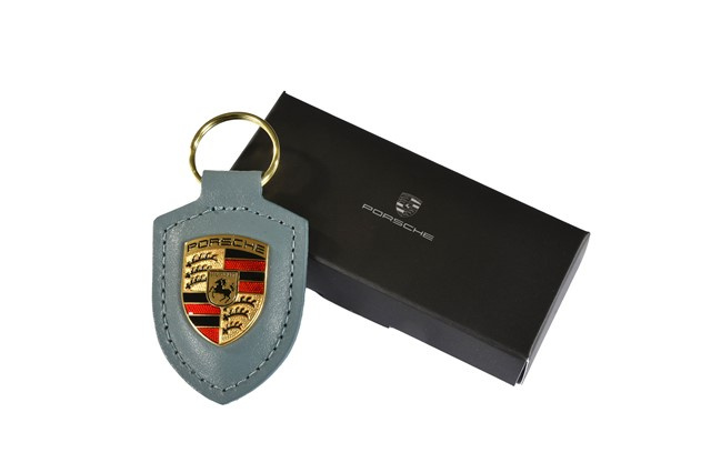 60Y 911 bleloczek z herbem Porsche, 60 lat 911, shoreblue