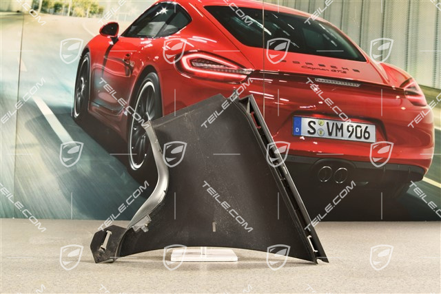 Prowadnica powietrza, czarny mat, Sport Design Package, L