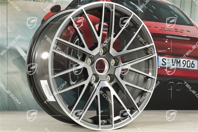 20" Felga Turbo V, 8,5J x 20 ET40, Titan