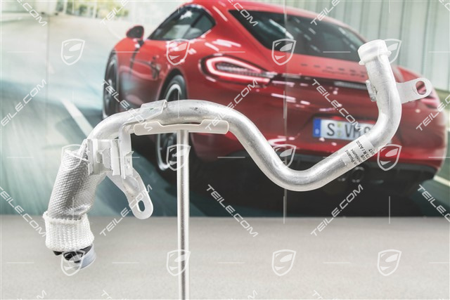 Kühlwasserrohr / Kühlwasserschlauch mit Haltebügel 2,9 / 3,0 V6 Benzin, Hybrid