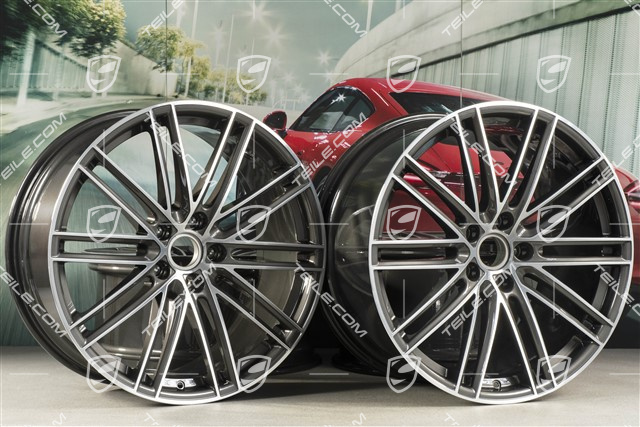 22" Felgensatz Turbo IV, 11,5J x 22 ET52 + 10J x 22 ET48, für Coupé