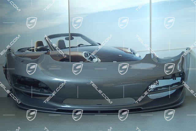 Aero Kit front bumper, incl. lip spoiler, with headlight washer system, PDK