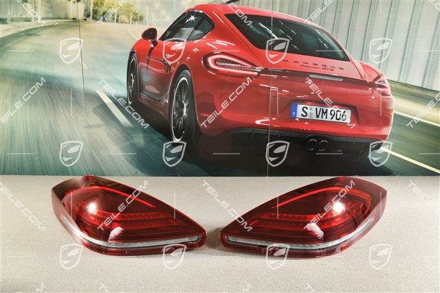 Lampy tylne przyciemnione facelift, komplet (L+R) RHD