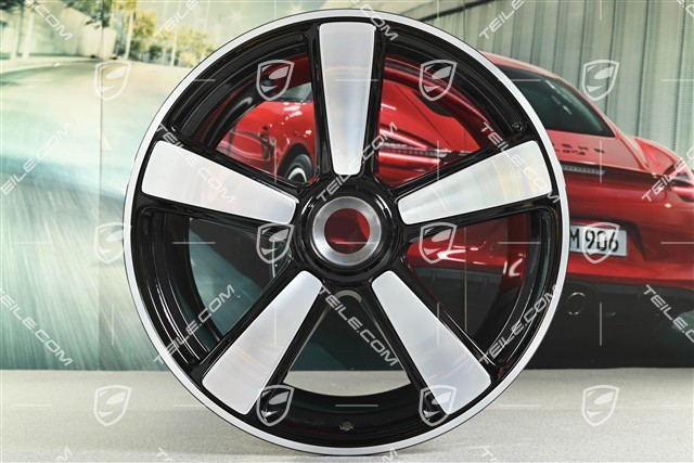 21" Sport Classic wheel rim, 12J x 21 ET63, Jet Black Metallic